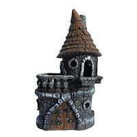 Custom resin mini castle fairy house