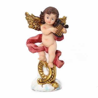 Custom polyresin handmade angel ornaments religious decoration