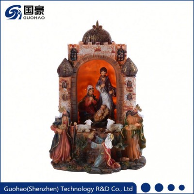 New design classic low price nativity sets wholesale