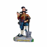 Custom Montenegro country souvenirs resin mascot figurine