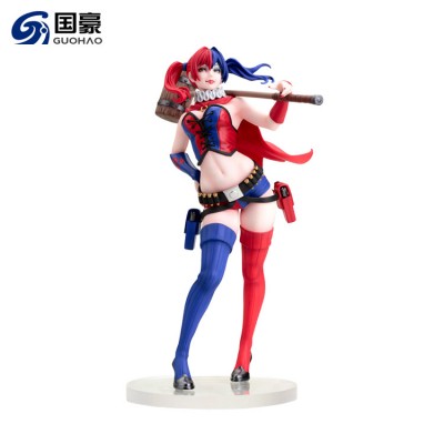 OEM plastic action figure Harley Quinn PVC figurine