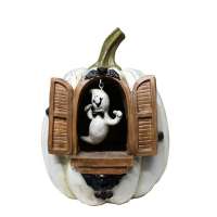 Custom Haunted House decorative resin ghost pumpkin