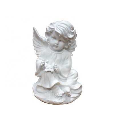 Custom guardian angel baby statue factory