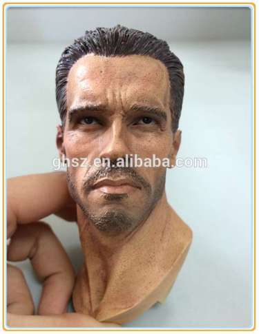 Amazing customized 1 6 scale arnold schwarzenegger head model