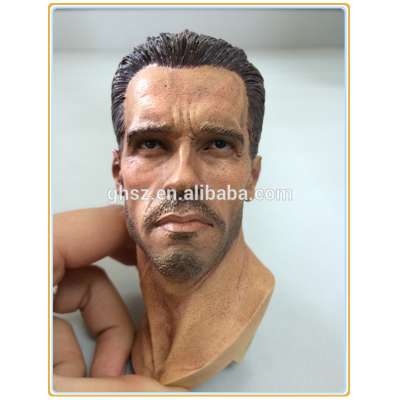 Amazing customized 1 6 scale arnold schwarzenegger head model