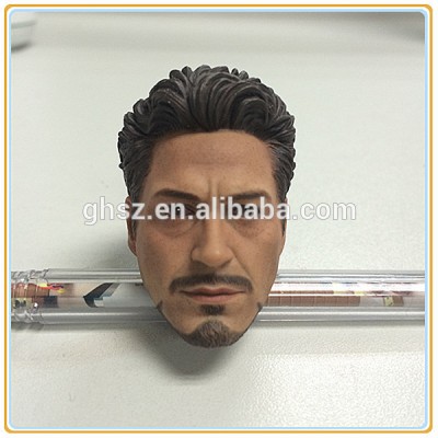 1 6 ironman 3 movie character Robert Downey Jr.head sculpture