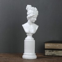 Hot sale fiberglass resin bust for decoration