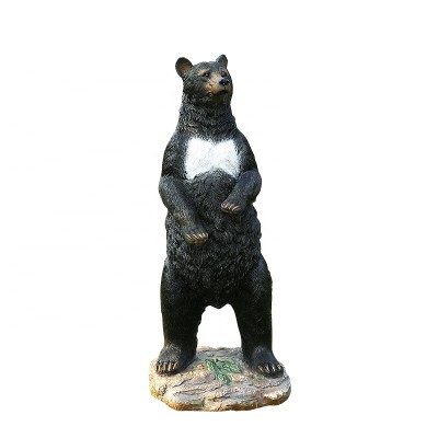 Custom home &amp; garden fiberglass black bear statue