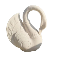 Hot Sale Europe Style Garden White Swan Princess Statues